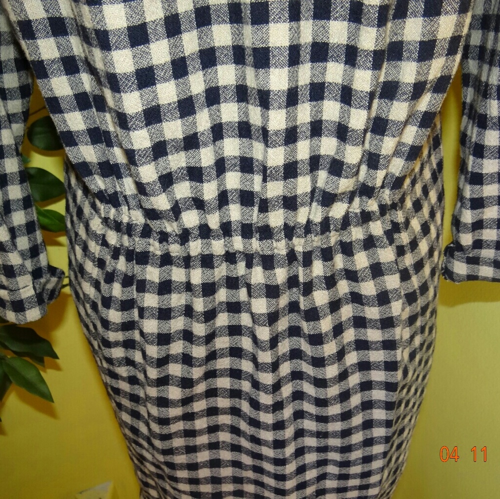Zara Basic Navy Dress - Picture 6 of 8